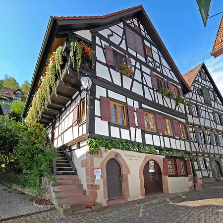 Strumpfweberhaus Schiltach Buitenkant foto