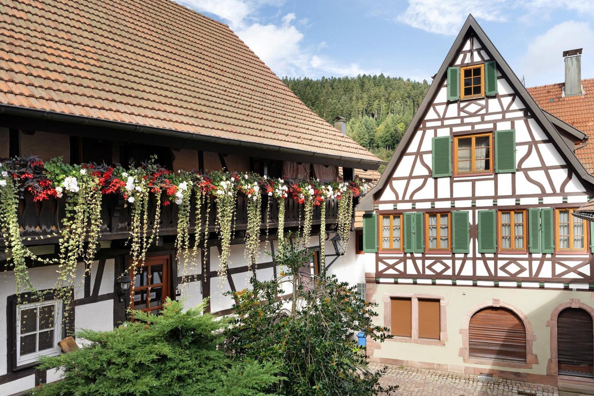 Strumpfweberhaus Schiltach Buitenkant foto